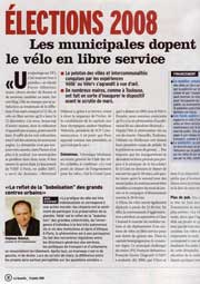 La gazette, janvier 2008